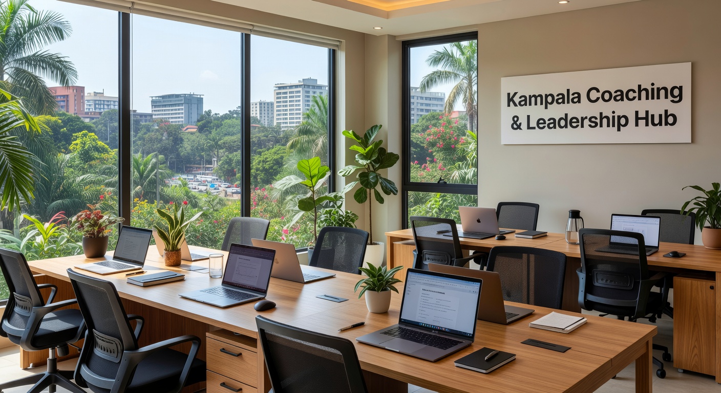 Professional office environment in Kampala Uganda